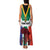 Personalized South Africa Heritage Day Family Matching Tank Maxi Dress and Hawaiian Shirt Flag Style - Wonder Print Shop