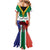 Personalized South Africa Heritage Day Mermaid Dress Flag Style - Wonder Print Shop