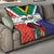 Personalized South Africa Heritage Day Quilt Flag Style