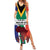 Personalized South Africa Heritage Day Summer Maxi Dress Flag Style - Wonder Print Shop