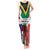 Personalized South Africa Heritage Day Tank Maxi Dress Flag Style - Wonder Print Shop