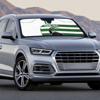 Custom Zimbabwe Rugby Auto Sun Shade The Sables Go Champion - Wonder Print Shop