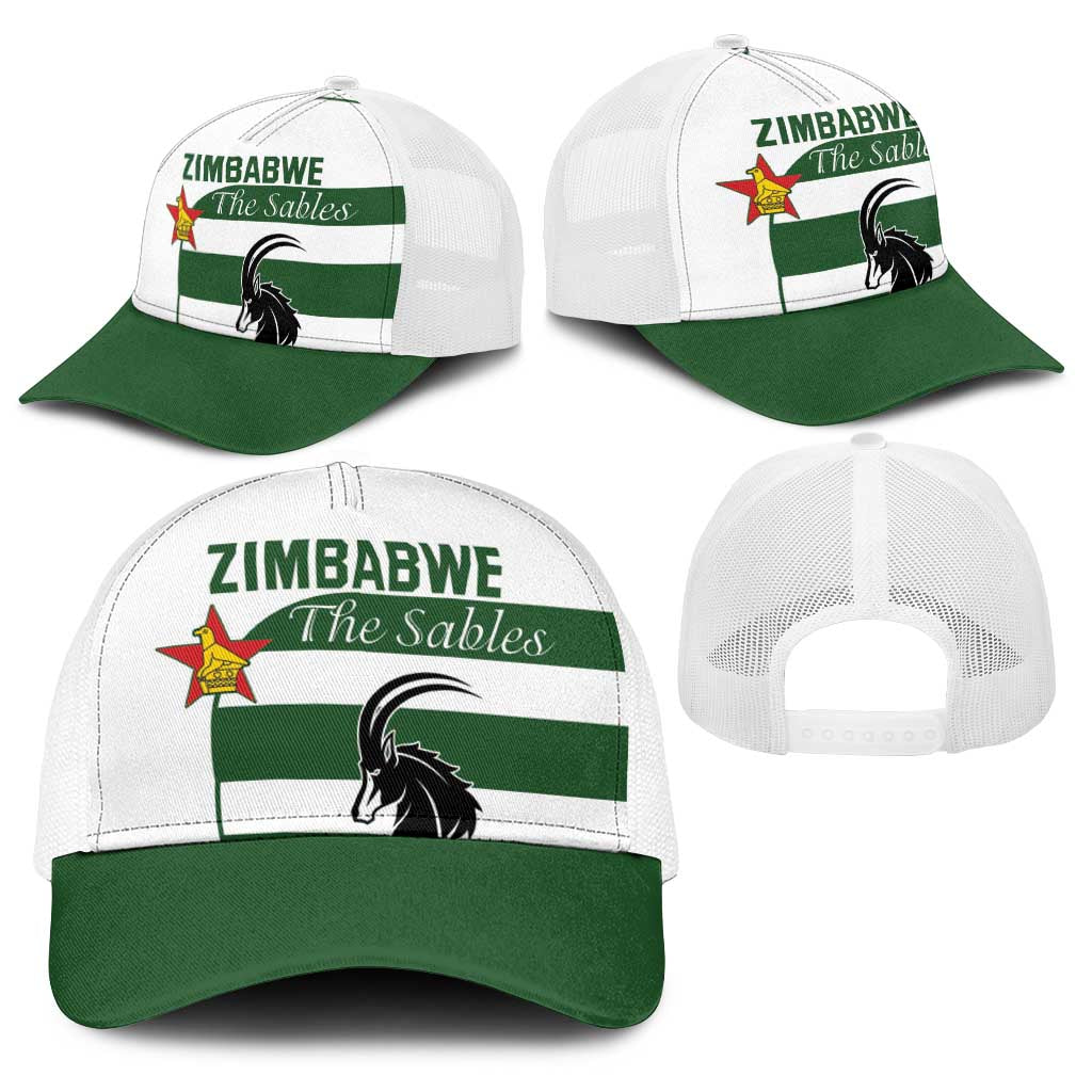 Zimbabwe Rugby Baseball Net Cap The Sables Go Champion - Wonder Print Shop
