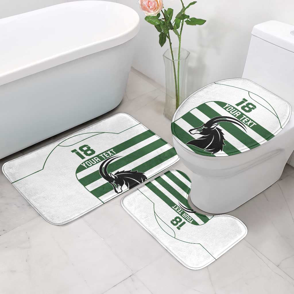 Custom Zimbabwe Rugby Bathroom Set The Sables Go Champion - Wonder Print Shop