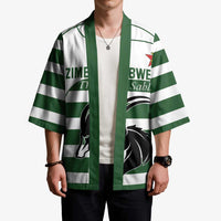 Custom Zimbabwe Rugby Kimono The Sables Go Champion - Wonder Print Shop