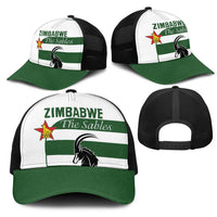 Zimbabwe Rugby Mesh Trucker Cap The Sables Go Champion - Wonder Print Shop