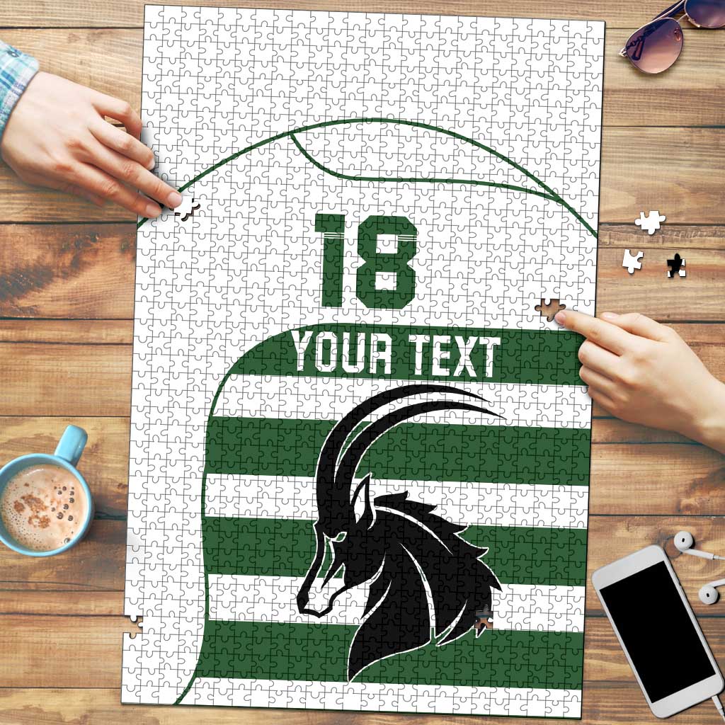 Custom Zimbabwe Rugby Puzzle The Sables Go Champion - Wonder Print Shop