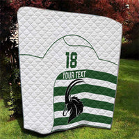 Custom Zimbabwe Rugby Quilt The Sables Go Champion - Wonder Print Shop
