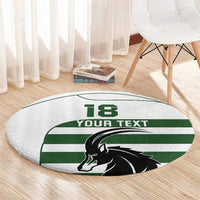 Custom Zimbabwe Rugby Round Carpet The Sables Go Champion - Wonder Print Shop