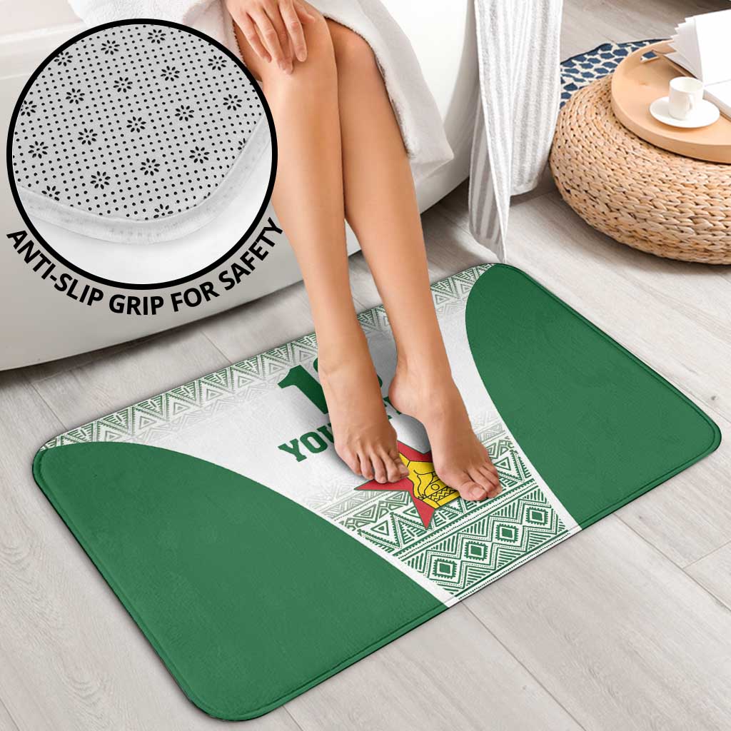 Custom Zimbabwe Rugby Bathroom Set Sables African Patterns - Wonder Print Shop
