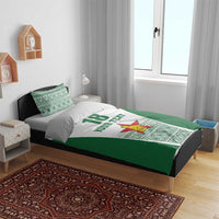 Custom Zimbabwe Rugby Bedding Set Sables African Patterns - Wonder Print Shop