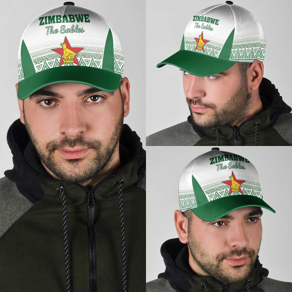 Zimbabwe Rugby Classic Cap Sables African Patterns - Wonder Print Shop