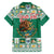 Personalized Mexico Christmas Family Matching Long Sleeve Bodycon Dress and Hawaiian Shirt Coat Of Arms With Aztec Mexican Patterns