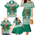 Personalized Mexico Christmas Family Matching Mermaid Dress and Hawaiian Shirt Coat Of Arms With Aztec Mexican Patterns