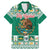 Personalized Mexico Christmas Family Matching Mermaid Dress and Hawaiian Shirt Coat Of Arms With Aztec Mexican Patterns