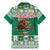 Personalized Mexico Christmas Family Matching Mermaid Dress and Hawaiian Shirt Coat Of Arms With Aztec Mexican Patterns