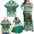 Personalized Mexico Christmas Family Matching Off Shoulder Maxi Dress and Hawaiian Shirt Coat Of Arms With Aztec Mexican Patterns