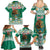 Personalized Mexico Christmas Family Matching Summer Maxi Dress and Hawaiian Shirt Coat Of Arms With Aztec Mexican Patterns