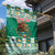 Personalized Mexico Christmas Garden Flag Coat Of Arms With Aztec Mexican Patterns