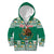 Personalized Mexico Christmas Kid Hoodie Coat Of Arms With Aztec Mexican Patterns