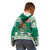 Personalized Mexico Christmas Kid Hoodie Coat Of Arms With Aztec Mexican Patterns