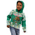 Personalized Mexico Christmas Kid Hoodie Coat Of Arms With Aztec Mexican Patterns