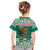 Personalized Mexico Christmas Kid T Shirt Coat Of Arms With Aztec Mexican Patterns