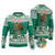 Personalized Mexico Christmas Ugly Christmas Sweater Coat Of Arms With Aztec Mexican Patterns