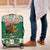 Personalized Mexico Christmas Luggage Cover Coat Of Arms With Aztec Mexican Patterns