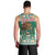 Personalized Mexico Christmas Men Tank Top Coat Of Arms With Aztec Mexican Patterns