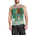 Personalized Mexico Christmas Men Tank Top Coat Of Arms With Aztec Mexican Patterns