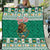 Personalized Mexico Christmas Quilt Coat Of Arms With Aztec Mexican Patterns