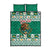 Personalized Mexico Christmas Quilt Bed Set Coat Of Arms With Aztec Mexican Patterns