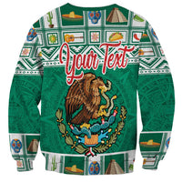 Unisex green Christmas sweatshirt, crew neck, long sleeves, Viva Fest front graphic