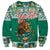 Personalized Mexico Christmas Sweatshirt Coat Of Arms With Aztec Mexican Patterns