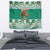 Personalized Mexico Christmas Tapestry Coat Of Arms With Aztec Mexican Patterns