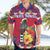 Personalized Haiti Jwaye Nowel Hawaiian Shirt Hispaniolan Trogon With Hibiscus Flowers - Wonder Print Shop