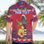 Personalized Haiti Jwaye Nowel Hawaiian Shirt Hispaniolan Trogon With Hibiscus Flowers - Wonder Print Shop