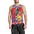 Personalized Haiti Jwaye Nowel Men Tank Top Hispaniolan Trogon With Hibiscus Flowers - Wonder Print Shop