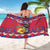 Personalized Haiti Jwaye Nowel Sarong Hispaniolan Trogon With Hibiscus Flowers - Wonder Print Shop