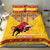 Spain Christmas Bedding Set Noble Bull With Sagrada Famlia - Wonder Print Shop