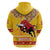 Spain Christmas Hoodie Noble Bull With Sagrada Famlia - Wonder Print Shop