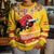 Spain Christmas Kid Ugly Christmas Sweater Noble Bull With Sagrada Famlia - Wonder Print Shop