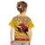 Spain Christmas Kid T Shirt Noble Bull With Sagrada Famlia - Wonder Print Shop