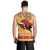 Spain Christmas Men Tank Top Noble Bull With Sagrada Famlia - Wonder Print Shop