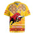 Spain Christmas Rugby Jersey Noble Bull With Sagrada Famlia - Wonder Print Shop