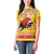 Spain Christmas Women Polo Shirt Noble Bull With Sagrada Famlia - Wonder Print Shop