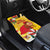 Spain Tio de Nadal Christmas Car Mats Traditional Christmas Log Yellow Version - Wonder Print Shop