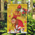 Spain Tio de Nadal Christmas Garden Flag Traditional Christmas Log Yellow Version - Wonder Print Shop