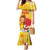 Spain Tio de Nadal Christmas Mermaid Dress Traditional Christmas Log Yellow Version - Wonder Print Shop